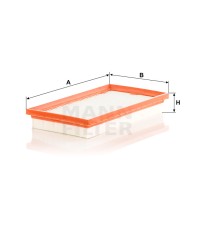 Фильтр воздушный MANN-FILTER C 3233 Фильтр воздушный MANN-FILTER C 3233