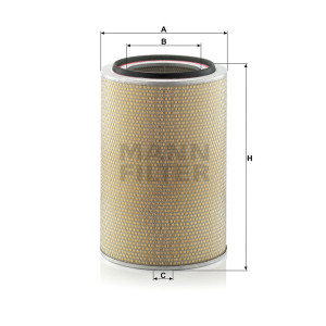 Фильтр воздушный MANN-FILTER C 33 1840 Фильтр воздушный MANN-FILTER C 33 1840