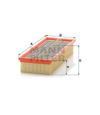 Фильтр воздушный MANN-FILTER C 34 109/2 Фильтр воздушный MANN-FILTER C 34 109/2