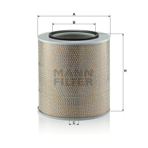 Фильтр воздушный MANN-FILTER C 35 1592 Фильтр воздушный MANN-FILTER C 35 1592