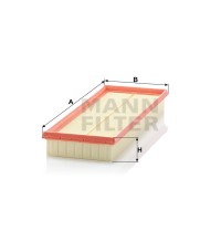 Фильтр воздушный MANN-FILTER C 3689 Фильтр воздушный MANN-FILTER C 3689