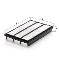 Фильтр воздушный MANN-FILTER C 3766 Фильтр воздушный MANN-FILTER C 3766