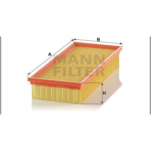 Фильтр воздушный MANN-FILTER C 37 148 Фильтр воздушный MANN-FILTER C 37 148