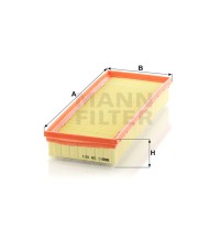 Фильтр воздушный MANN-FILTER C 38 001 Фильтр воздушный MANN-FILTER C 38 001