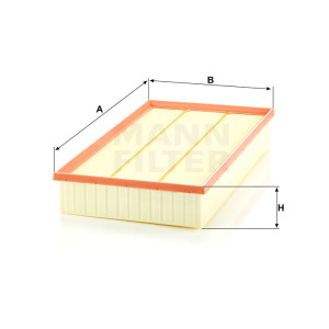 Фильтр воздушный MANN-FILTER C 38 002 Фильтр воздушный MANN-FILTER C 38 002