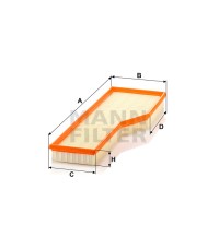 Фильтр воздушный MANN-FILTER C 54 165