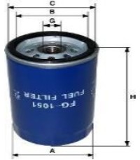 Фильтр топливный Goodwill FG1051 Фильтр топливный Goodwill FG1051