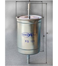 Фильтр топливный Goodwill FG121 (защелка) Фильтр топливный Goodwill FG121 (защелка)