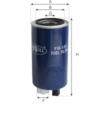 Фильтр топливный Goodwill FG126 Фильтр топливный Goodwill FG126