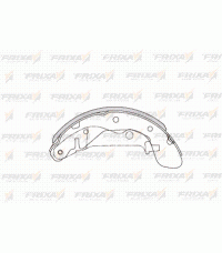 Колодки задние барабанные FRIXA FLD10 CHEVROLET AVEO, DAEWOO KALOS Колодки задние барабанные FRIXA FLD10 CHEVROLET AVEO, DAEWOO KALOS
