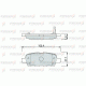 Колодки задние FRIXA FPS04R (ан. DBS3242) NISSAN X-TRAIL, QASHQAI, TIIDA, JUKE, INFINITI Колодки задние FRIXA FPS04R (ан. DBS3242) NISSAN X-TRAIL, QASHQAI, TIIDA, JUKE, INFINITI