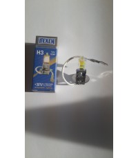 Лампа галогенная HEXEN H3 12V 55W Pk22s All Weather +30%