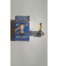 Лампа галогенная HEXEN H7 12V 55W PX26d All Weather +30%