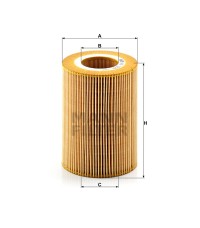 Фильтр масляный MANN-FILTER HU 1270 X