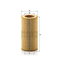 Фильтр масляный MANN-FILTER HU 1297 X