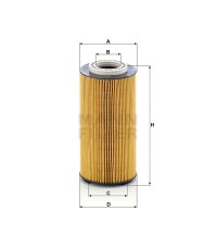 Фильтр масляный MANN-FILTER HU 12 003 X