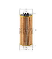 Фильтр масляный MANN-FILTER HU 12 110 X