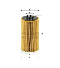 Фильтр масляный MANN-FILTER HU 1390 X