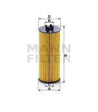 Фильтр масляный MANN-FILTER HU 6009 Z