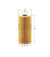 Фильтр масляный MANN-FILTER HU 6011 Z