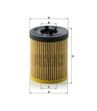 Фильтр масляный MANN-FILTER HU 611/1 X