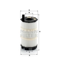 Фильтр масляный MANN-FILTER HU 7005 X