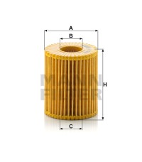 Фильтр масляный MANN-FILTER HU 7009 Z