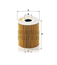 Фильтр масляный MANN-FILTER HU 7017 Z
