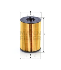 Фильтр масляный MANN-FILTER HU 7020 Z