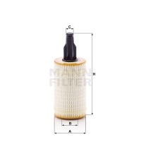 Фильтр масляный MANN-FILTER HU 7025 Z