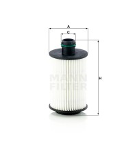 Фильтр масляный MANN-FILTER HU 7030 Z