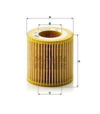 Фильтр масляный MANN-FILTER HU 710 X
