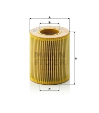 Фильтр масляный MANN-FILTER HU 711/2 X