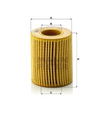 Фильтр масляный MANN-FILTER HU 711 X