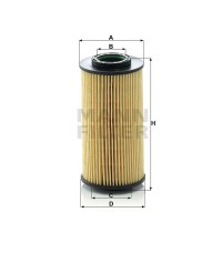 Фильтр масляный MANN-FILTER HU 712/10 X
