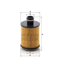 Фильтр масляный MANN-FILTER HU 712/11 X