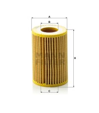 Фильтр масляный MANN-FILTER HU 712/9 X