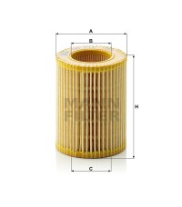 Фильтр масляный MANN-FILTER HU 714 X