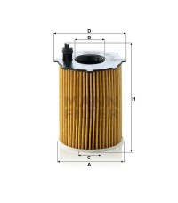 Фильтр масляный MANN-FILTER HU 716/2 X