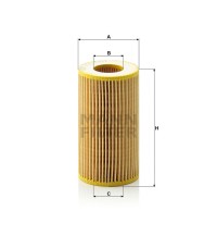 Фильтр масляный MANN-FILTER HU 718/1 K