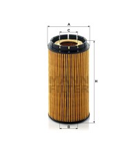 Фильтр масляный MANN-FILTER HU 718/2 X