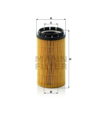 Фильтр масляный MANN-FILTER HU 718 X