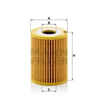 Фильтр масляный MANN-FILTER HU 719/3 X
