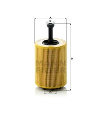 Фильтр масляный MANN-FILTER HU 719/7 X