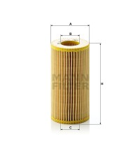 Фильтр масляный MANN-FILTER HU 719/8 X