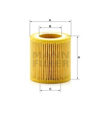 Фильтр масляный MANN-FILTER HU 8011 Z