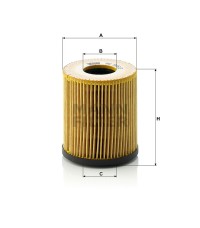 Фильтр масляный MANN-FILTER HU 816/2 X