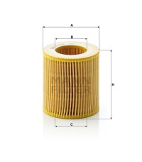 Фильтр масляный MANN-FILTER HU 816 X