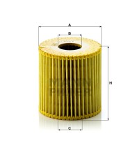 Фильтр масляный MANN-FILTER HU 819/1 X