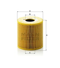 Фильтр масляный MANN-FILTER HU 819 X